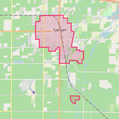 Map of Sanger