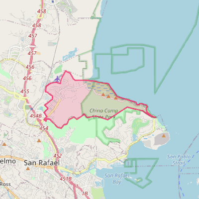 Map of Santa Venetia