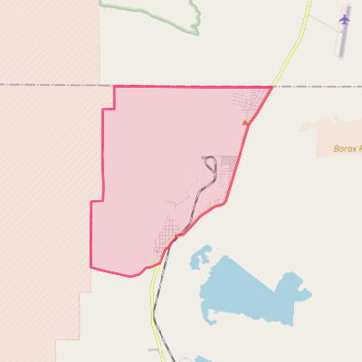 Map of Searles Valley