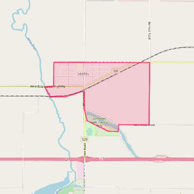 Map of Seeley