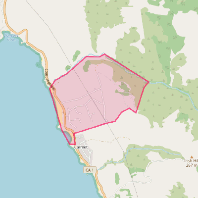 Map of Sereno del Mar