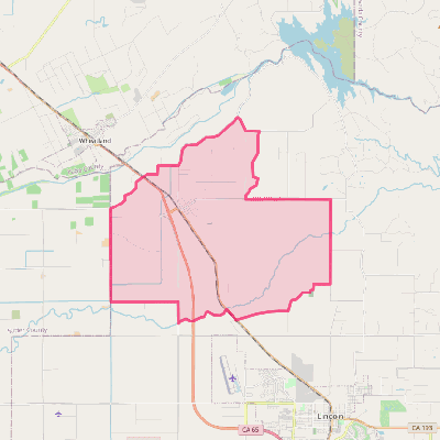 Map of Sheridan