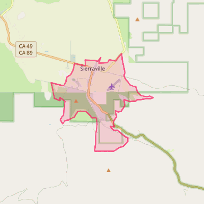 Map of Sierraville