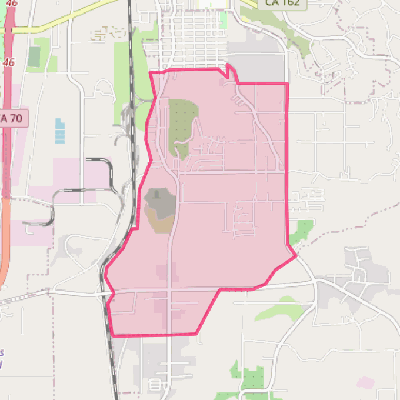 Map of South Oroville