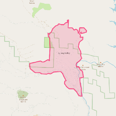 Map of Spring Valley