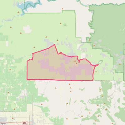 Map of Squaw Valley