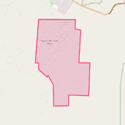 Map of Squirrel Mountain Valley