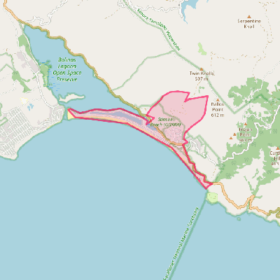 Map of Stinson Beach