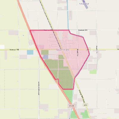 Map of Strathmore