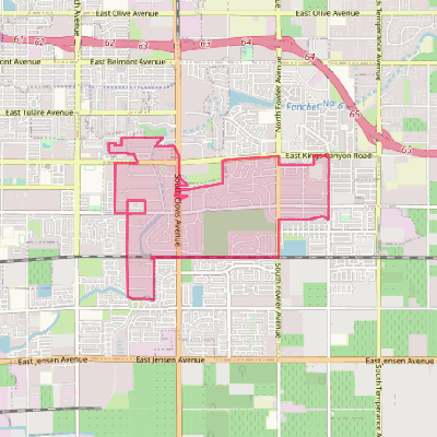 Map of Sunnyside