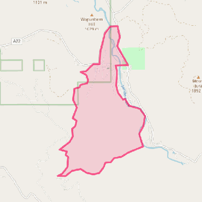 Map of Taylorsville