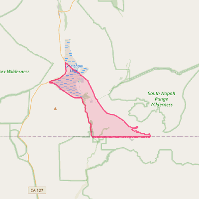 Map of Tecopa