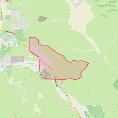 Map of Tres Pinos