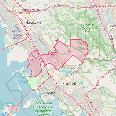 Map of Union City