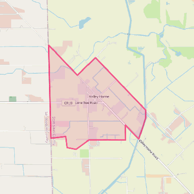 Map of Valley Home