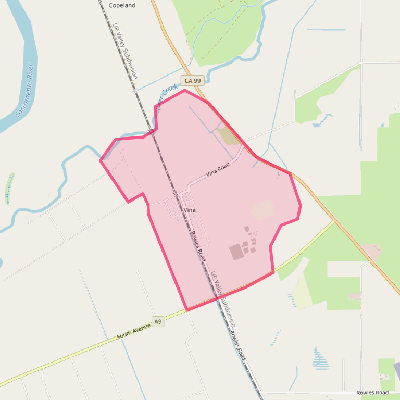 Map of Vina