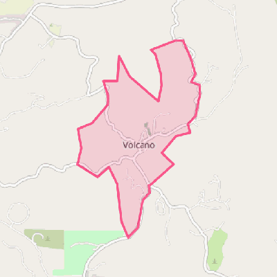 Map of Volcano