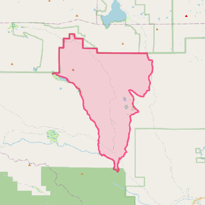 Map of Warner Valley