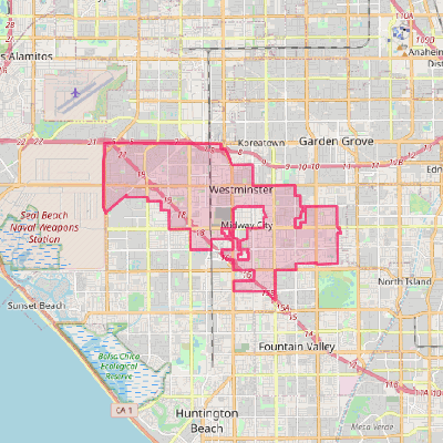 Map of Westminster