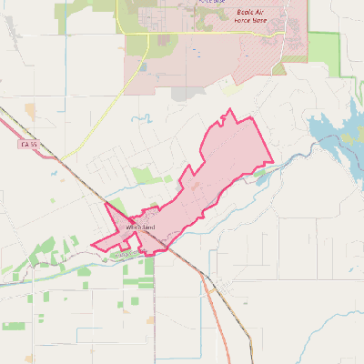 Map of Wheatland