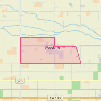 Map of Woodville