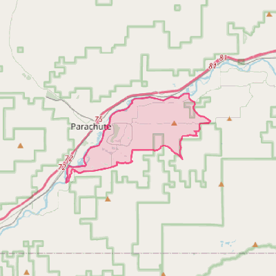 Map of Battlement Mesa