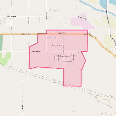 Map of Brookside