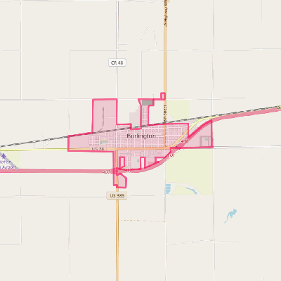 Map of Burlington