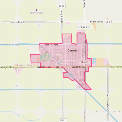 Map of Center