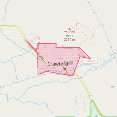 Map of Crawford