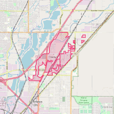 Map of Derby