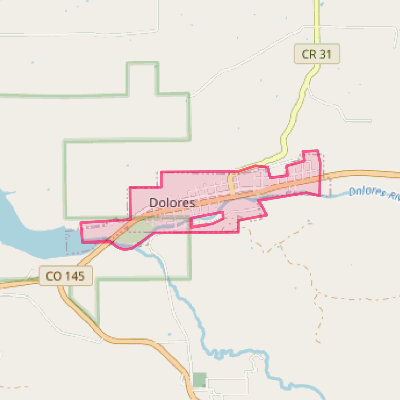 Map of Dolores