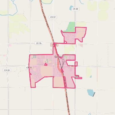 Map of Eaton