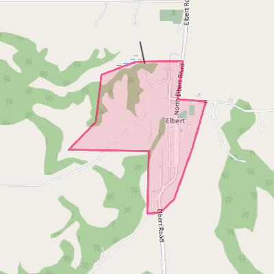 Map of Elbert