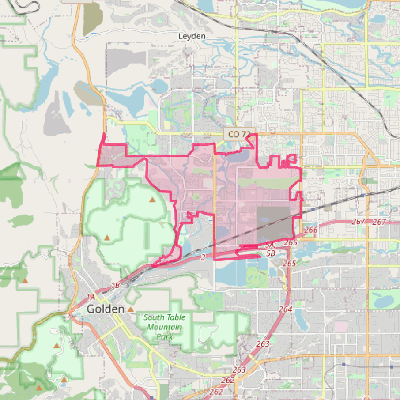 Map of Fairmount