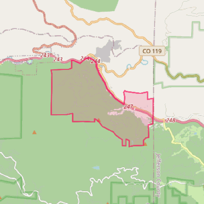 Map of Floyd Hill