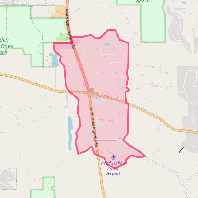 Map of Franktown