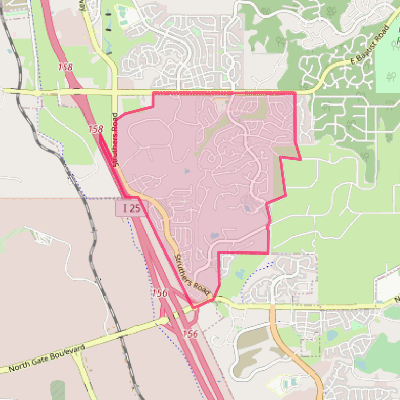 Map of Gleneagle