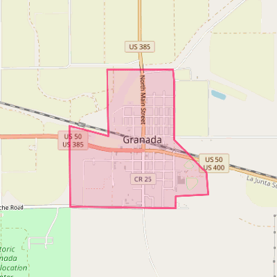 Map of Granada