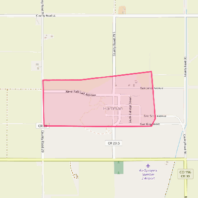 Map of Hartman