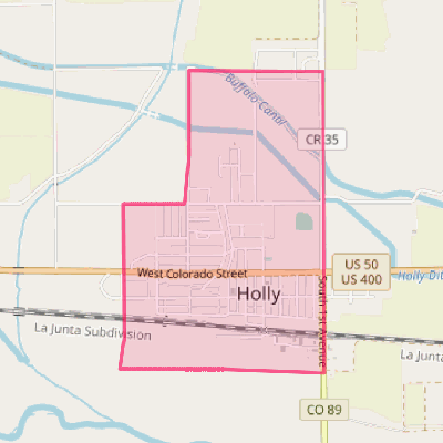 Map of Holly