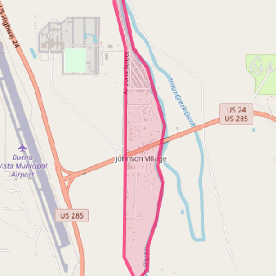 Map of Johnson Village