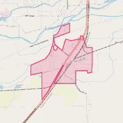 Map of La Salle