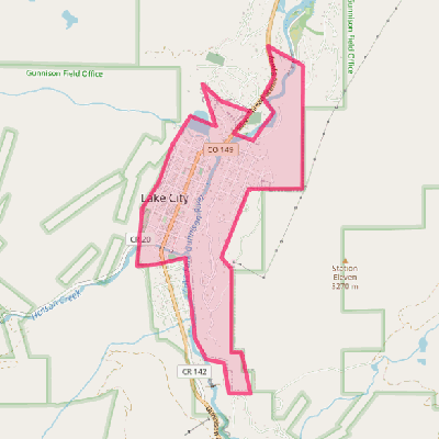 Map of Lake City