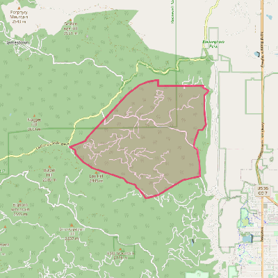 Map of Lazy Acres