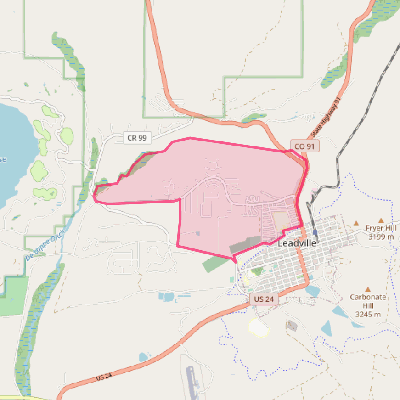 Map of Leadville North