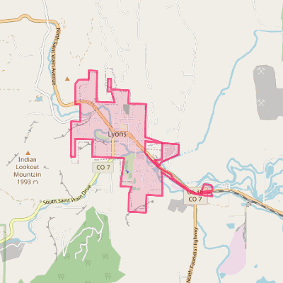 Map of Lyons