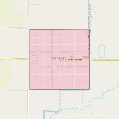 Map of Manassa