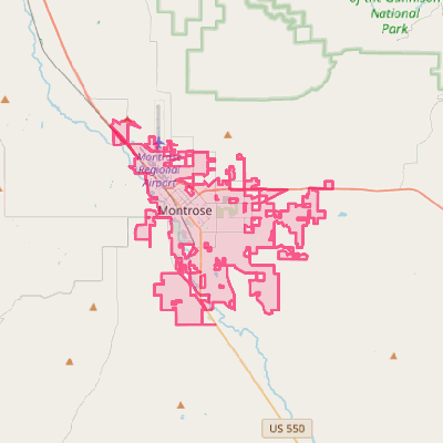 Map of Montrose