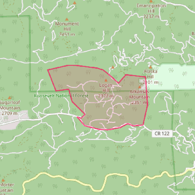 Map of Mountain Meadows